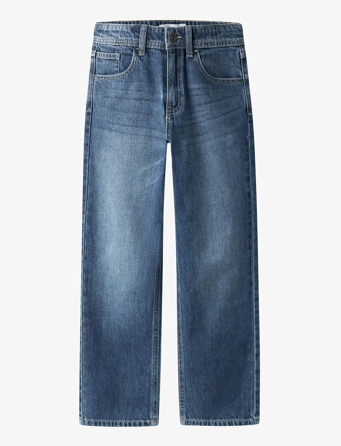 name it - NKMRYAN STRAIGHT JEANS 5950-DM NOOS - regular jeans - medium blue denim - 1