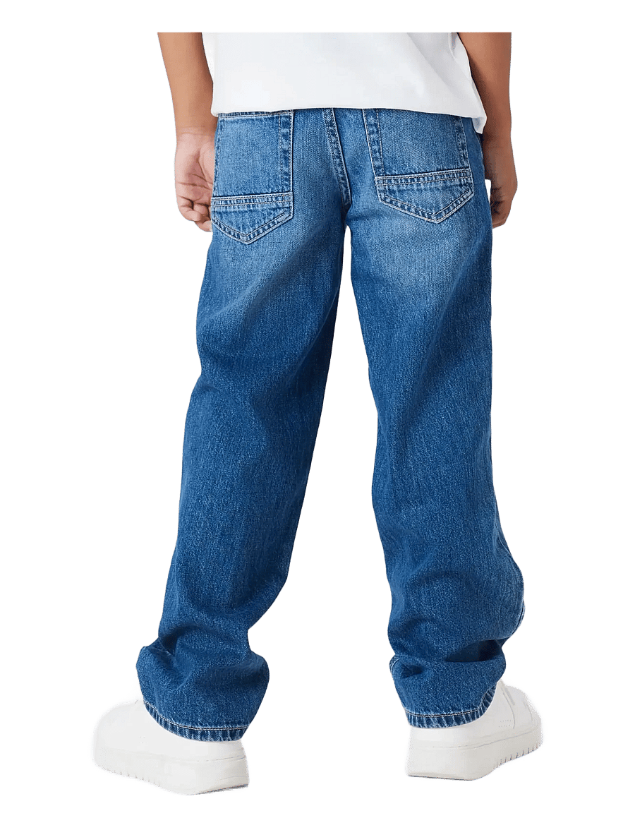 name it - NKMRYAN STRAIGHT JEANS 5950-DM NOOS - regular jeans - medium blue denim - 3