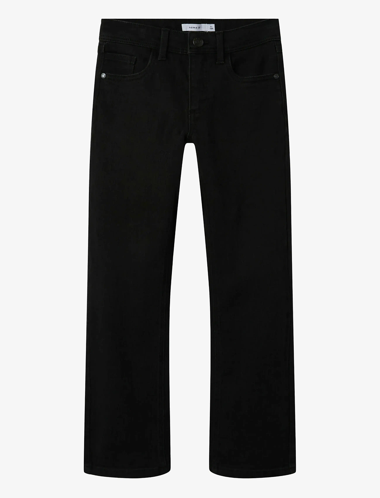 name it - NKMRYAN STRAIGHT JEANS 2100-IO NOOS - regular jeans - black denim - 0