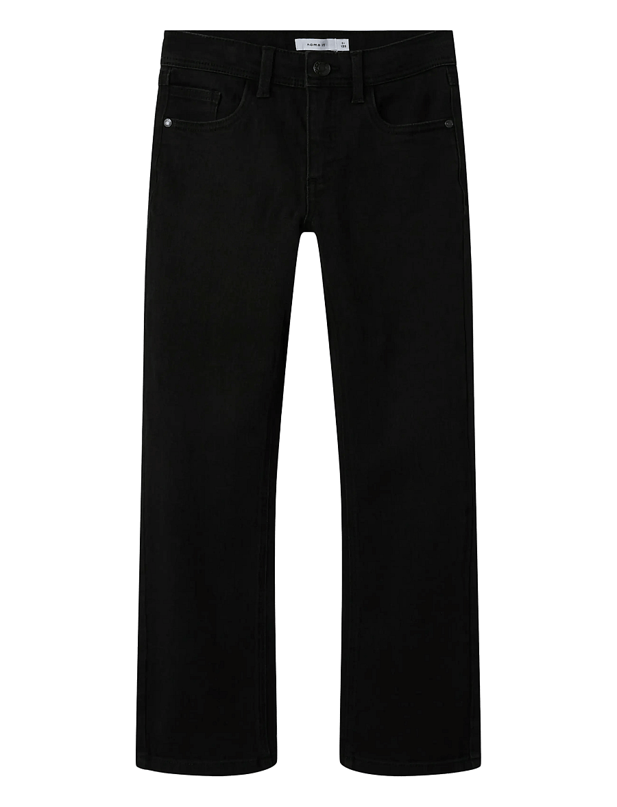 name it - NKMRYAN STRAIGHT JEANS 2100-IO NOOS - black denim - 0