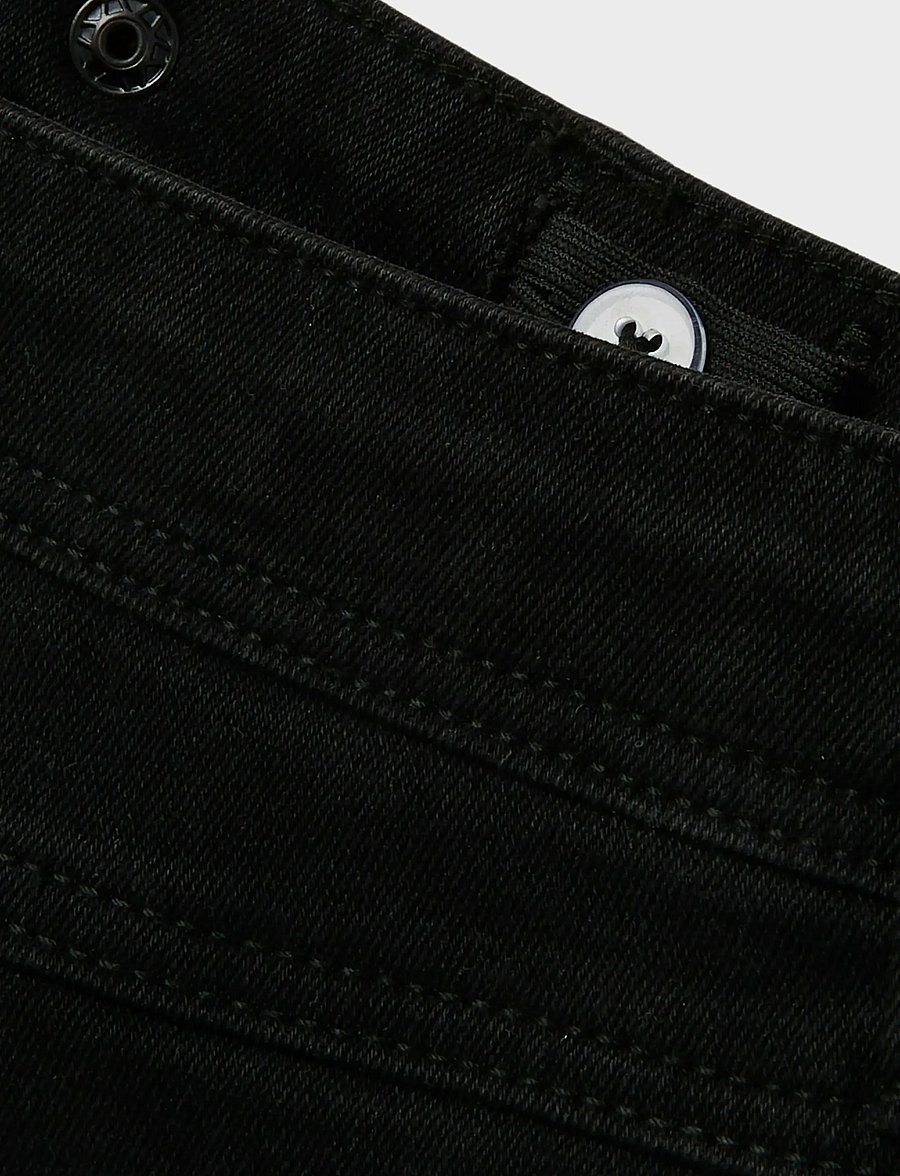 name it - NKMRYAN STRAIGHT JEANS 2100-IO NOOS - black denim - 2