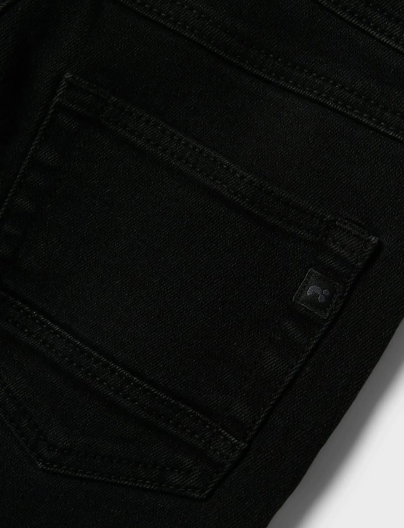 name it - NKMRYAN STRAIGHT JEANS 2100-IO NOOS - regular jeans - black denim - 3