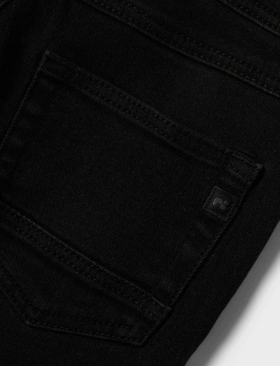 name it - NKMRYAN STRAIGHT JEANS 2100-IO NOOS - black denim - 3