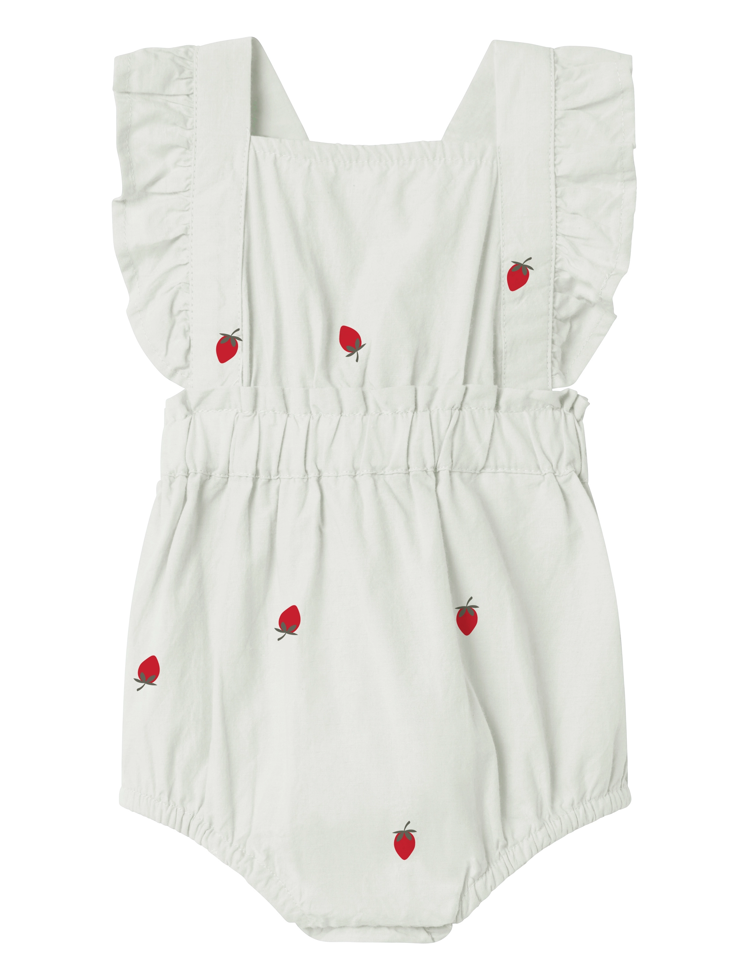NBFDERILLA ROMPER - BRIGHT WHITE