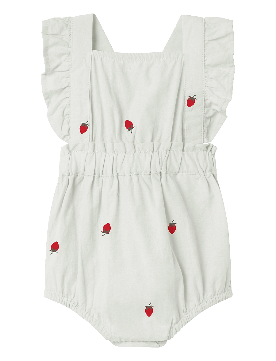 name it - NBFDERILLA ROMPER - Ärmellose bodys - bright white - 0
