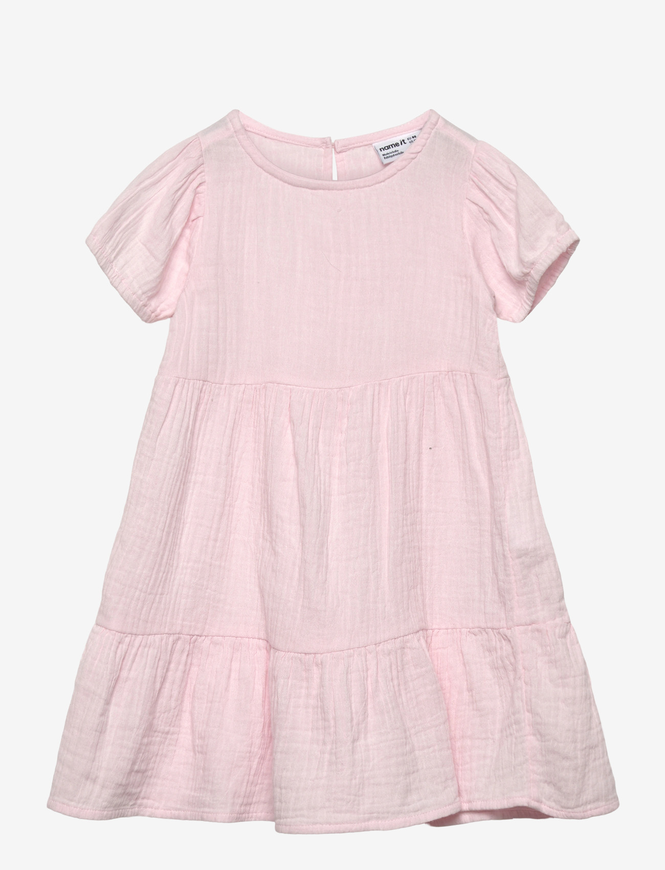 name it - NMFJASMIN SS DRESS NOOS - kortærmede hverdagskjoler - cradle pink - 0