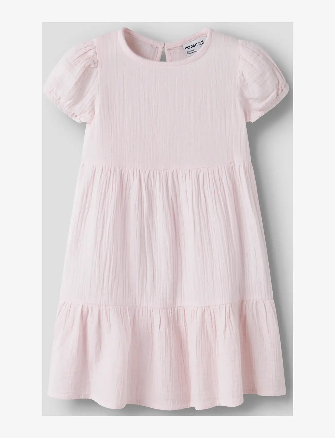name it - NMFJASMIN SS DRESS NOOS - kortærmede hverdagskjoler - cradle pink - 2