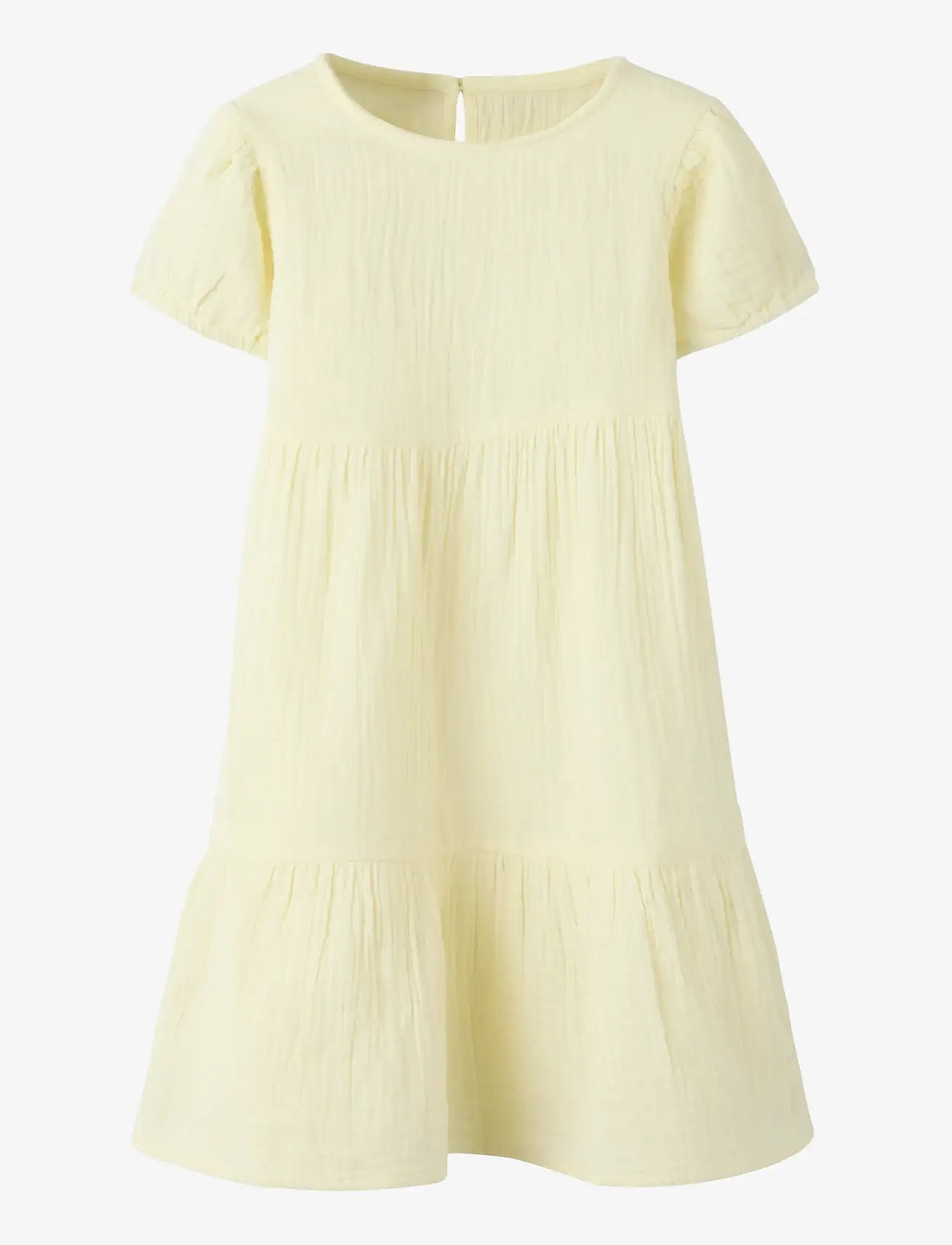 name it - NMFJASMIN SS DRESS NOOS - short-sleeved casual dresses - pear sorbet - 0
