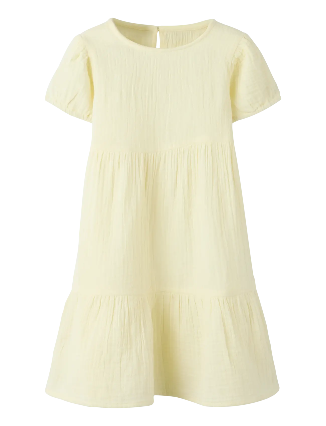 name it NMFJASMIN SS DRESS NOOS - 4 for 3 - PEAR SORBET / yellow
