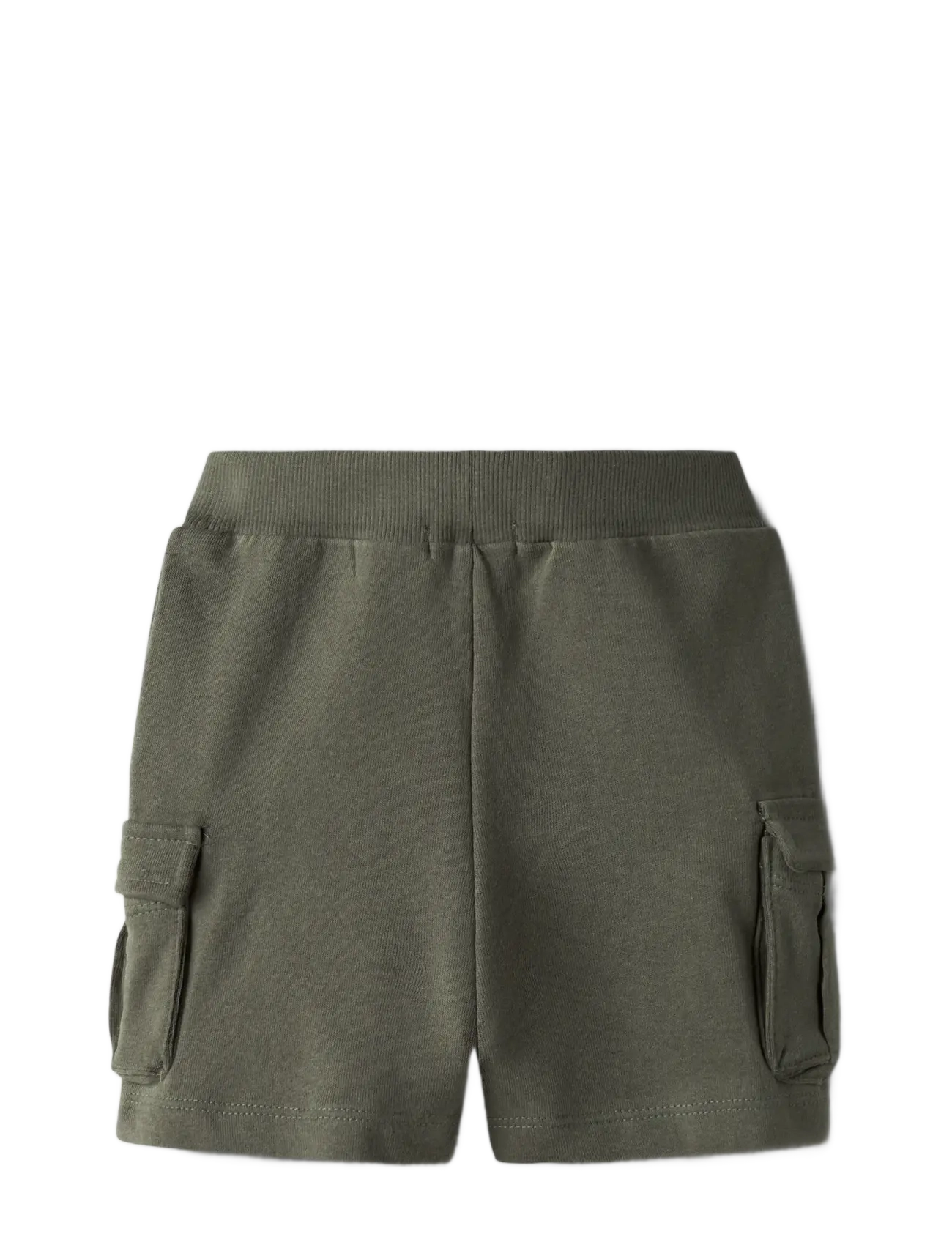 name it - NMMOLI SWEAT SHORTS UNB NOOS - lühikesed kargopüksid - dusty olive - 1