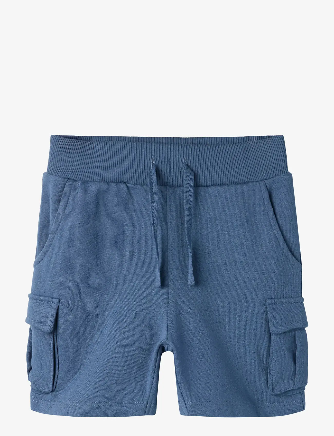 name it - NMMOLI SWEAT SHORTS UNB NOOS - lühikesed kargopüksid - vintage indigo - 0