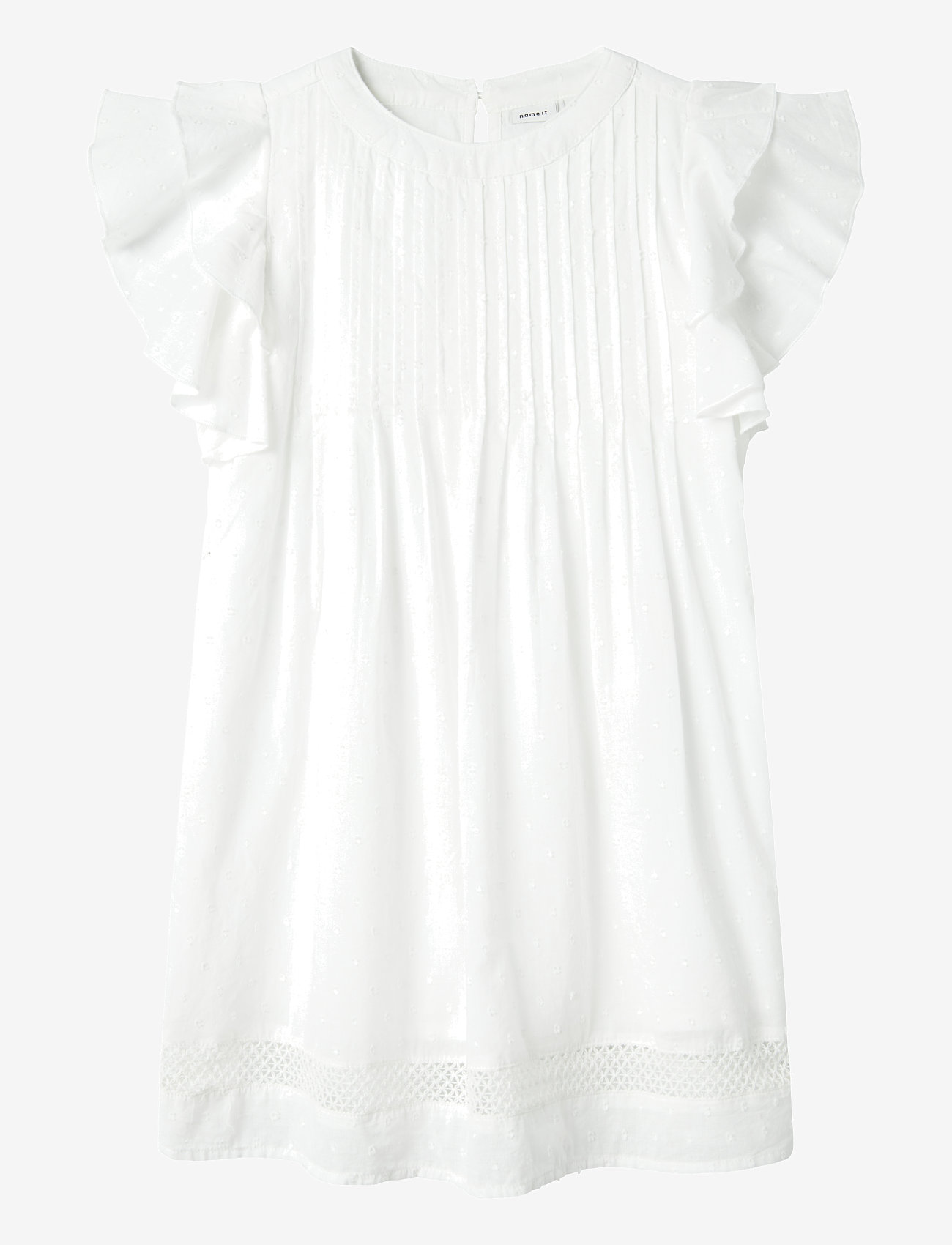name it - NKFFARIDE SS DRESS NOOS - partykleider - bright white - 0