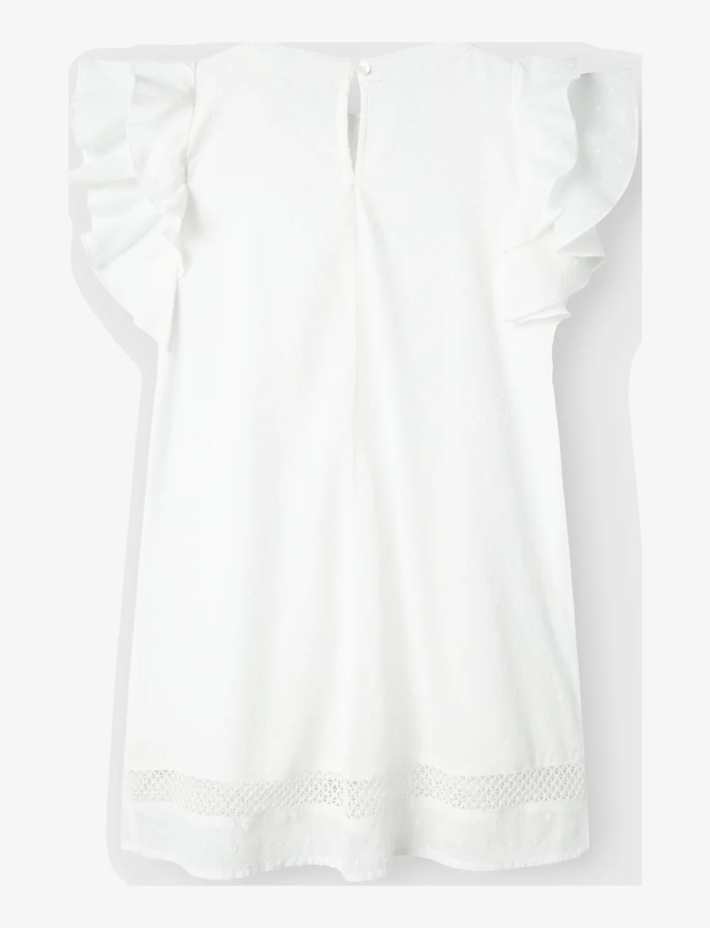 name it - NKFFARIDE SS DRESS NOOS - festkjoler - bright white - 1