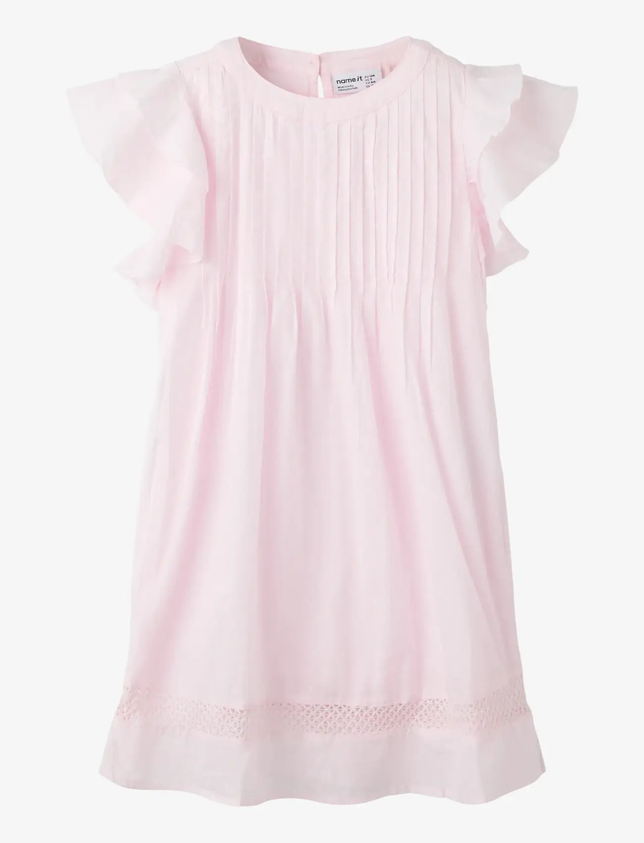 name it - NKFFARIDE SS DRESS NOOS - kortærmede hverdagskjoler - cradle pink - 0