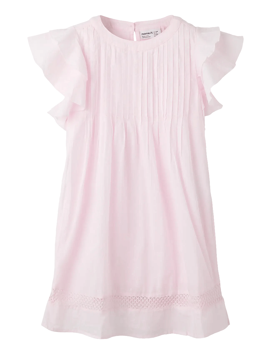 name it - NKFFARIDE SS DRESS NOOS - kortærmede hverdagskjoler - cradle pink - 0