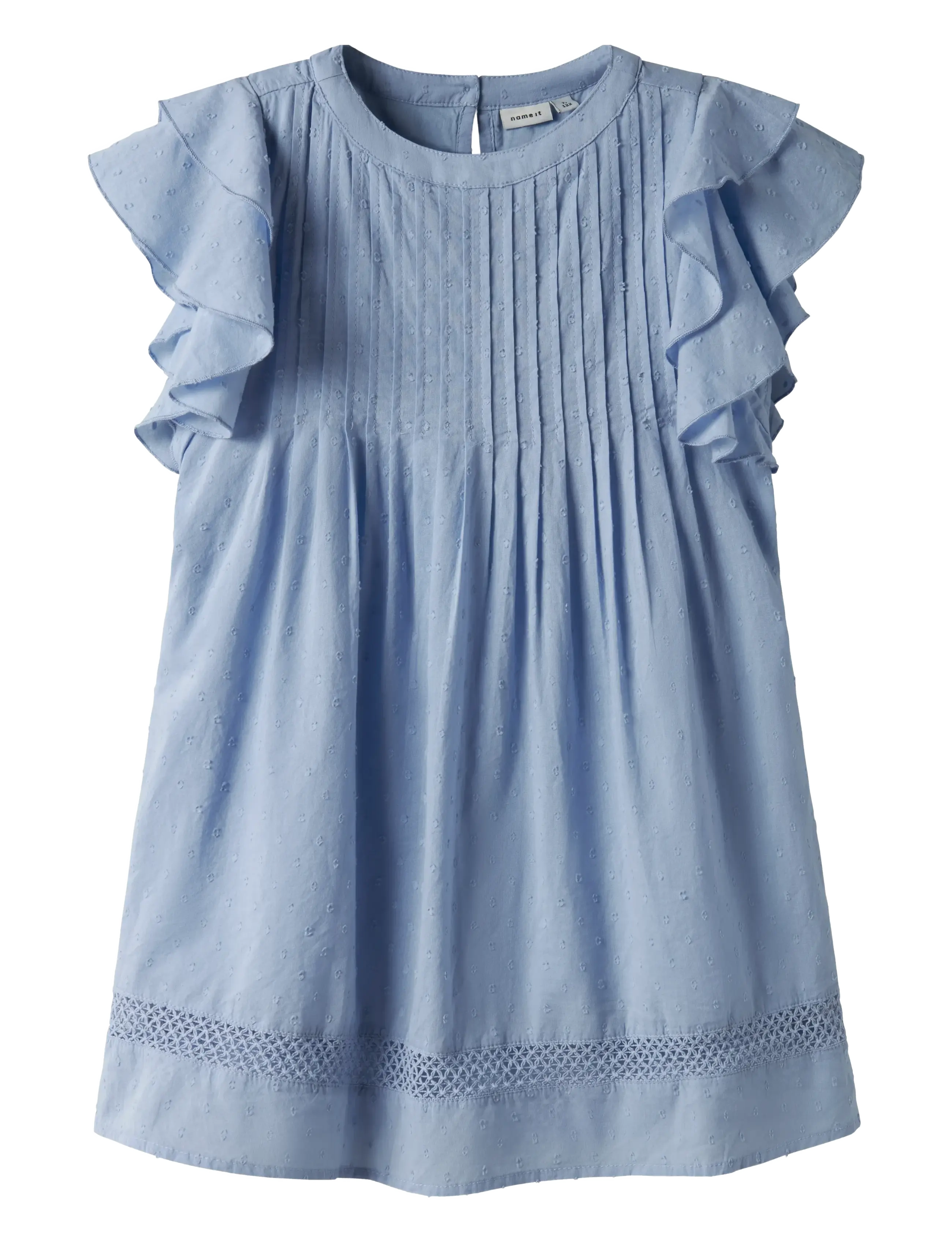 name it NKFFARIDE SS DRESS NOOS - Shoppa under 200kr - SERENITY / blue