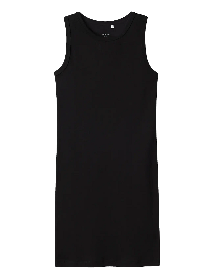 name it - NKFNAKAL SL SLIM DRESS NOOS - Ärmellose freizeitkleider - black - 0
