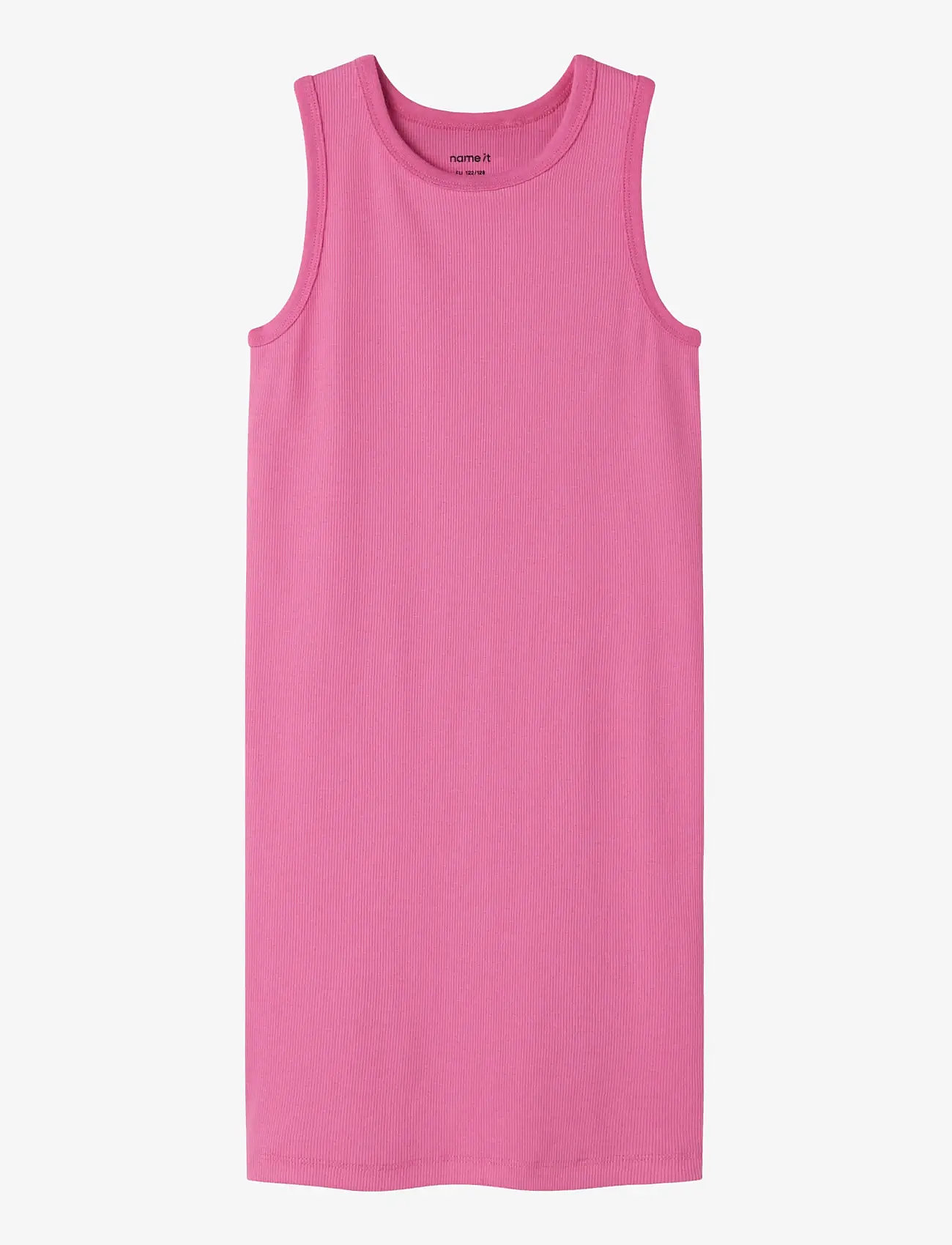 name it - NKFNAKAL SL SLIM DRESS NOOS - varrukateta vabaaja kleidid - strawberry moon - 0