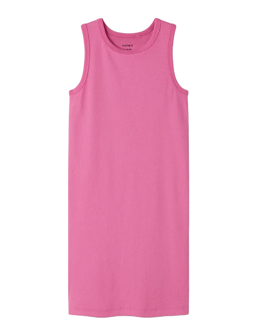 name it - NKFNAKAL SL SLIM DRESS NOOS - Ärmellose freizeitkleider - strawberry moon - 2