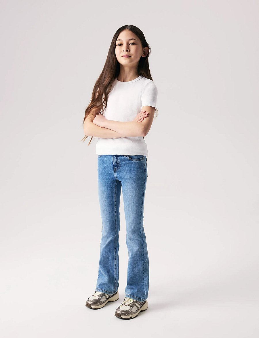 name it - NKFNAKAL SS SLIM TOP NOOS - krótki rękaw - bright white - 3