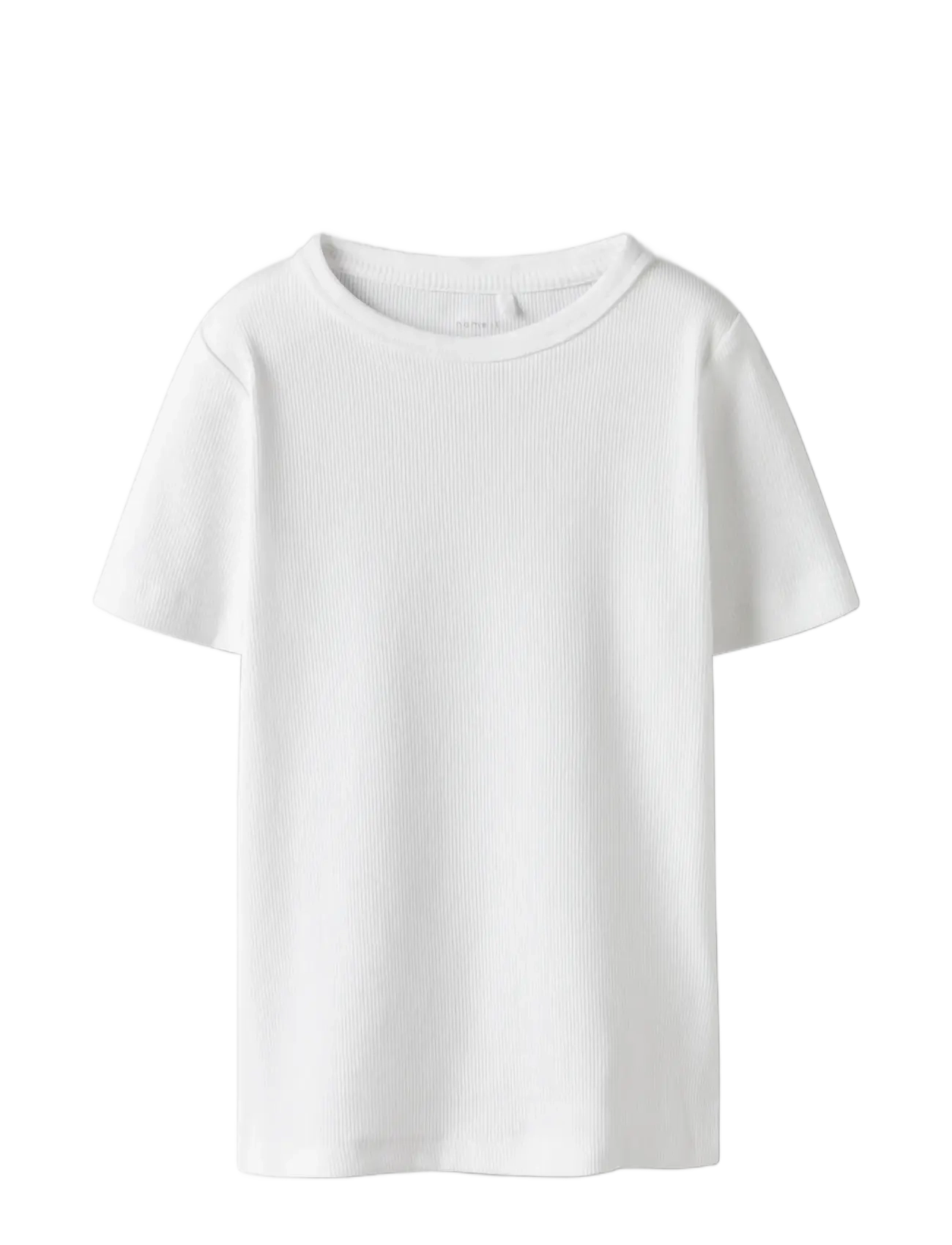 name it - NKFNAKAL SS SLIM TOP NOOS - short-sleeved t-shirts - bright white - 2