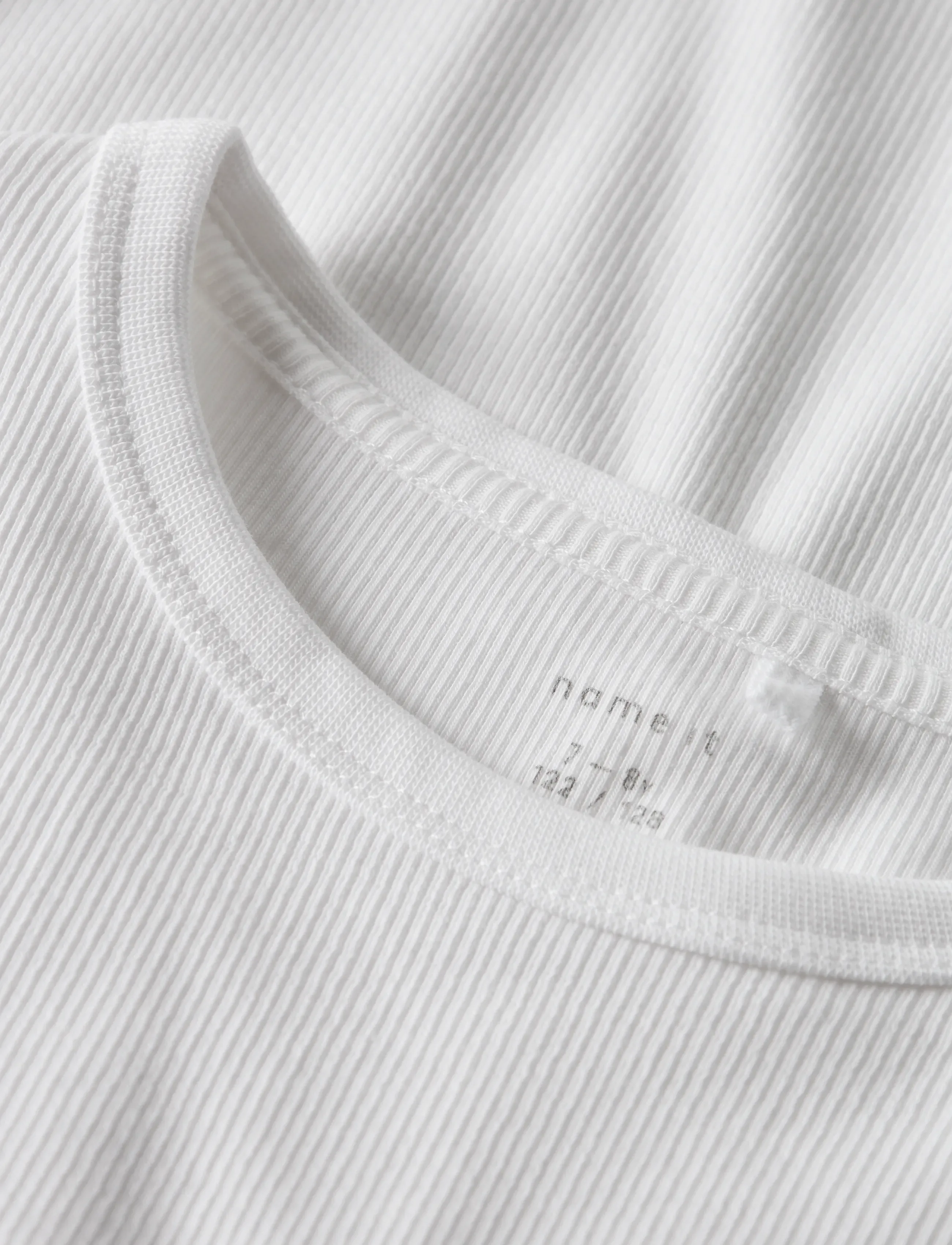 name it - NKFNAKAL SS SLIM TOP NOOS - short-sleeved t-shirts - bright white - 5