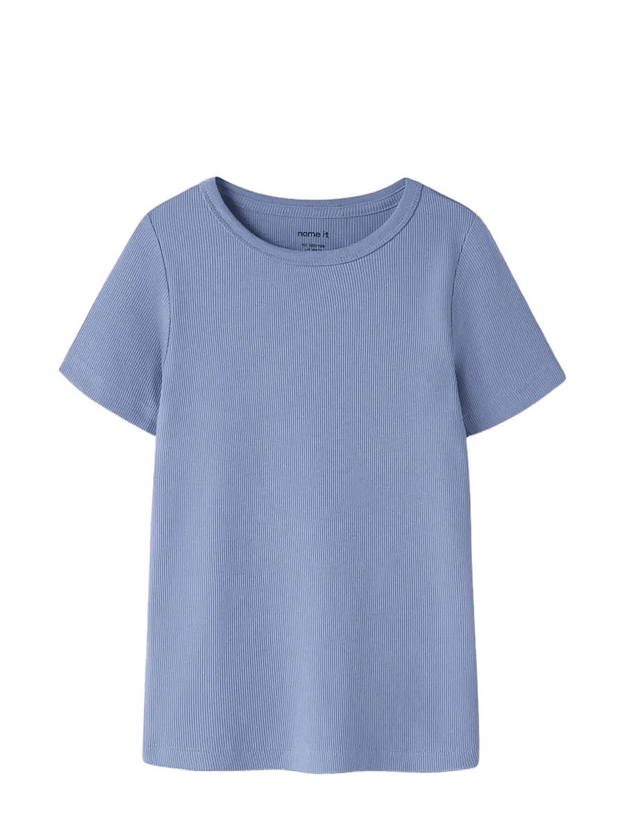 name it - NKFNAKAL SS SLIM TOP NOOS - kurzärmelige - purple impression - 2
