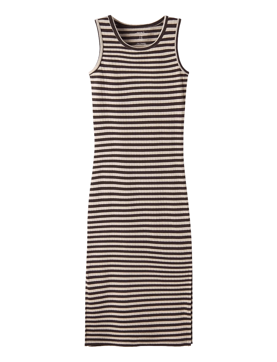 name it - NKFSURAJA XSL SL MAXI DRESS NOOS - Ärmellose freizeitkleider - black coffee - 0