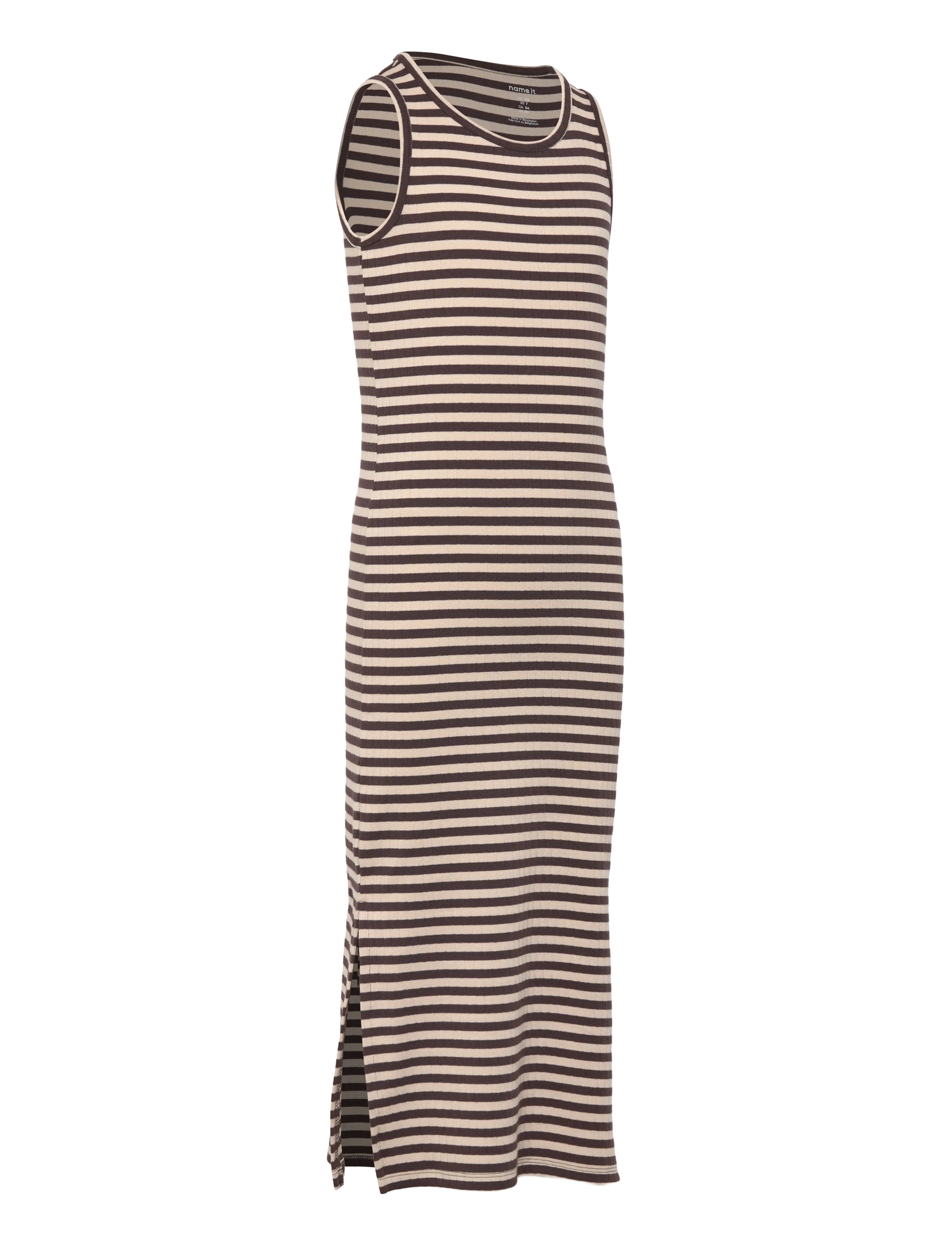 name it - NKFSURAJA XSL SL MAXI DRESS NOOS - Ärmellose freizeitkleider - black coffee - 2