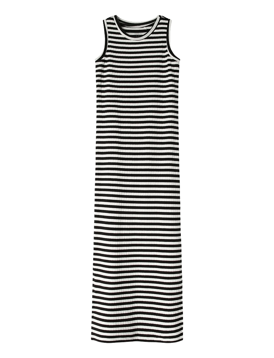 name it - NKFSURAJA XSL SL MAXI DRESS NOOS - Ärmellose freizeitkleider - bright white - 0