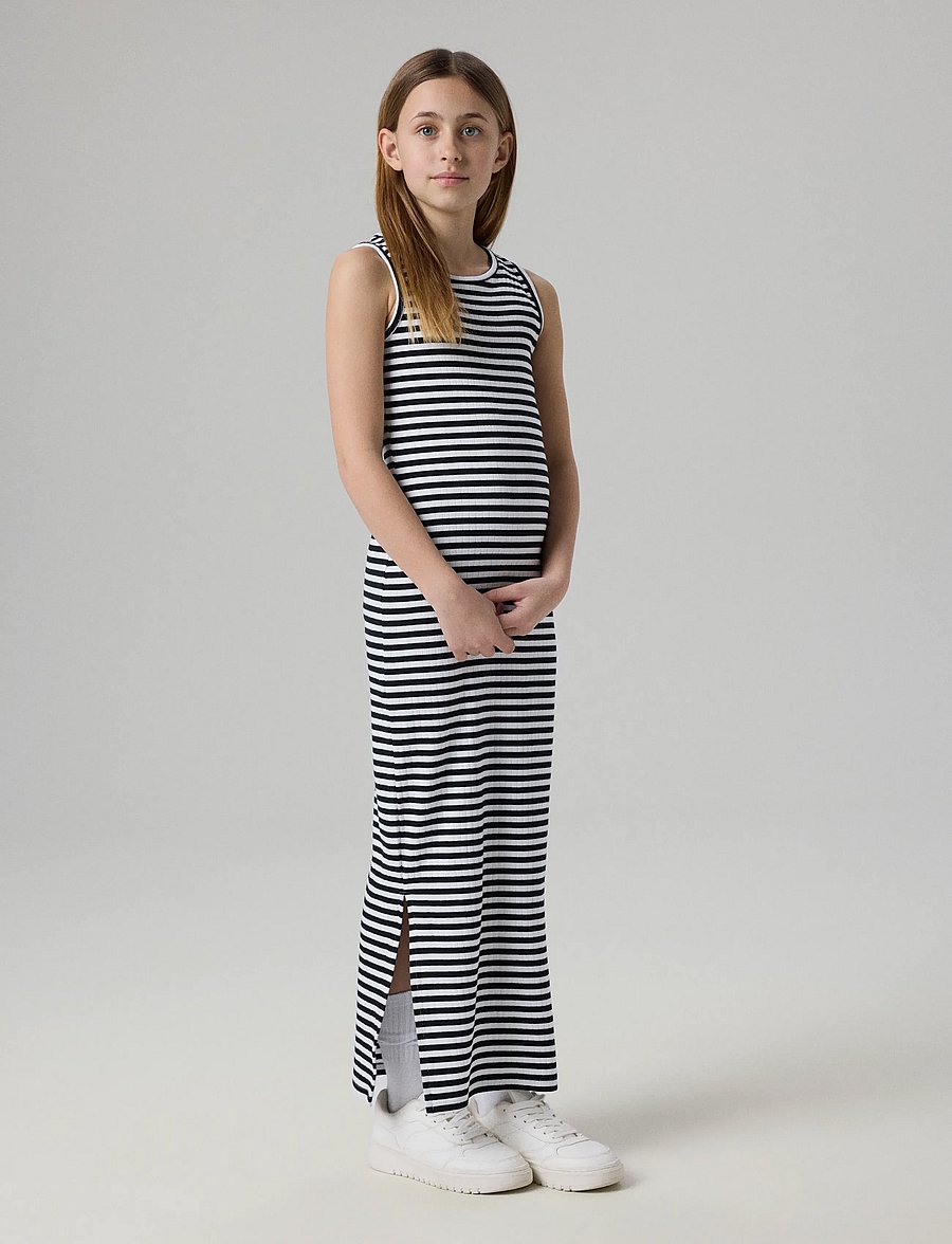 name it - NKFSURAJA XSL SL MAXI DRESS NOOS - Ärmellose freizeitkleider - bright white - 2