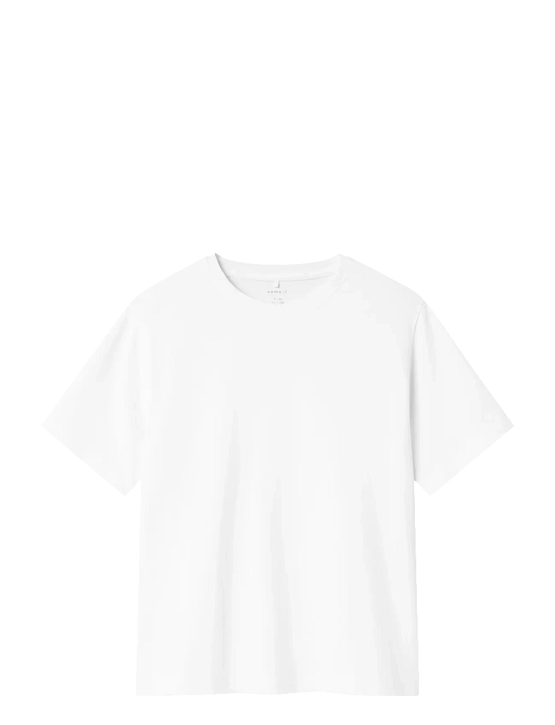 name it - NKFGREGA SS NREG TOP NOOS - kurzärmelige - bright white - 0