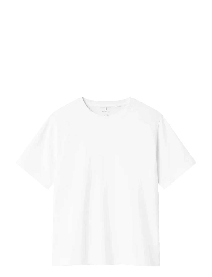 name it - NKFGREGA SS NREG TOP NOOS - kurzärmelige - bright white - 0