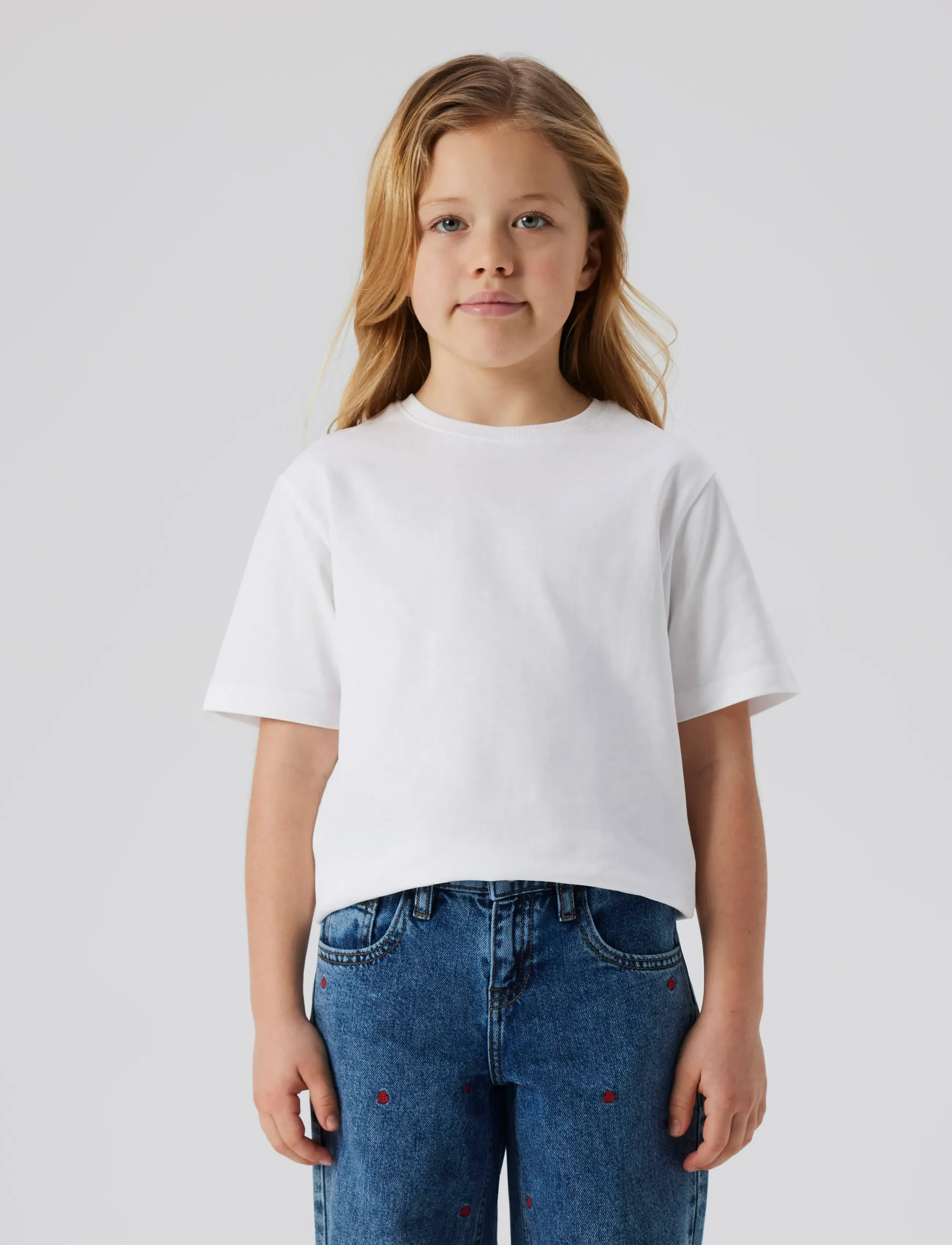 name it - NKFGREGA SS NREG TOP NOOS - short-sleeved t-shirts - bright white - 4