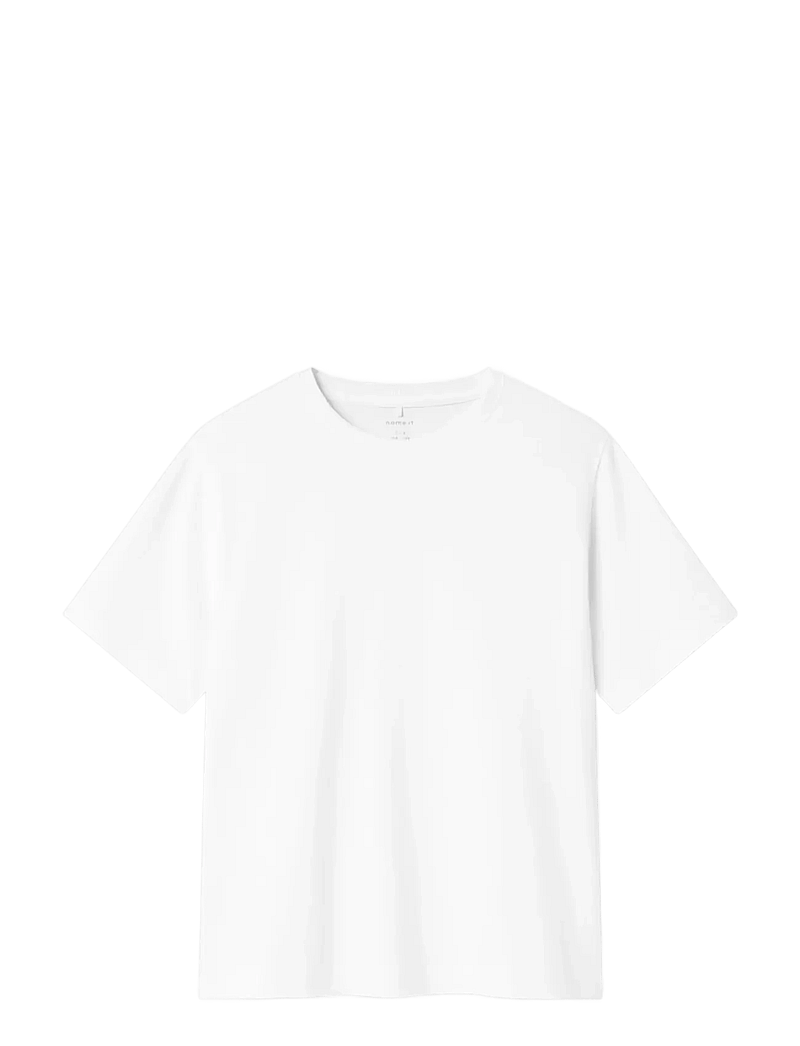 name it - NKFGREGA SS NREG TOP NOOS - kurzärmelige - bright white - 2