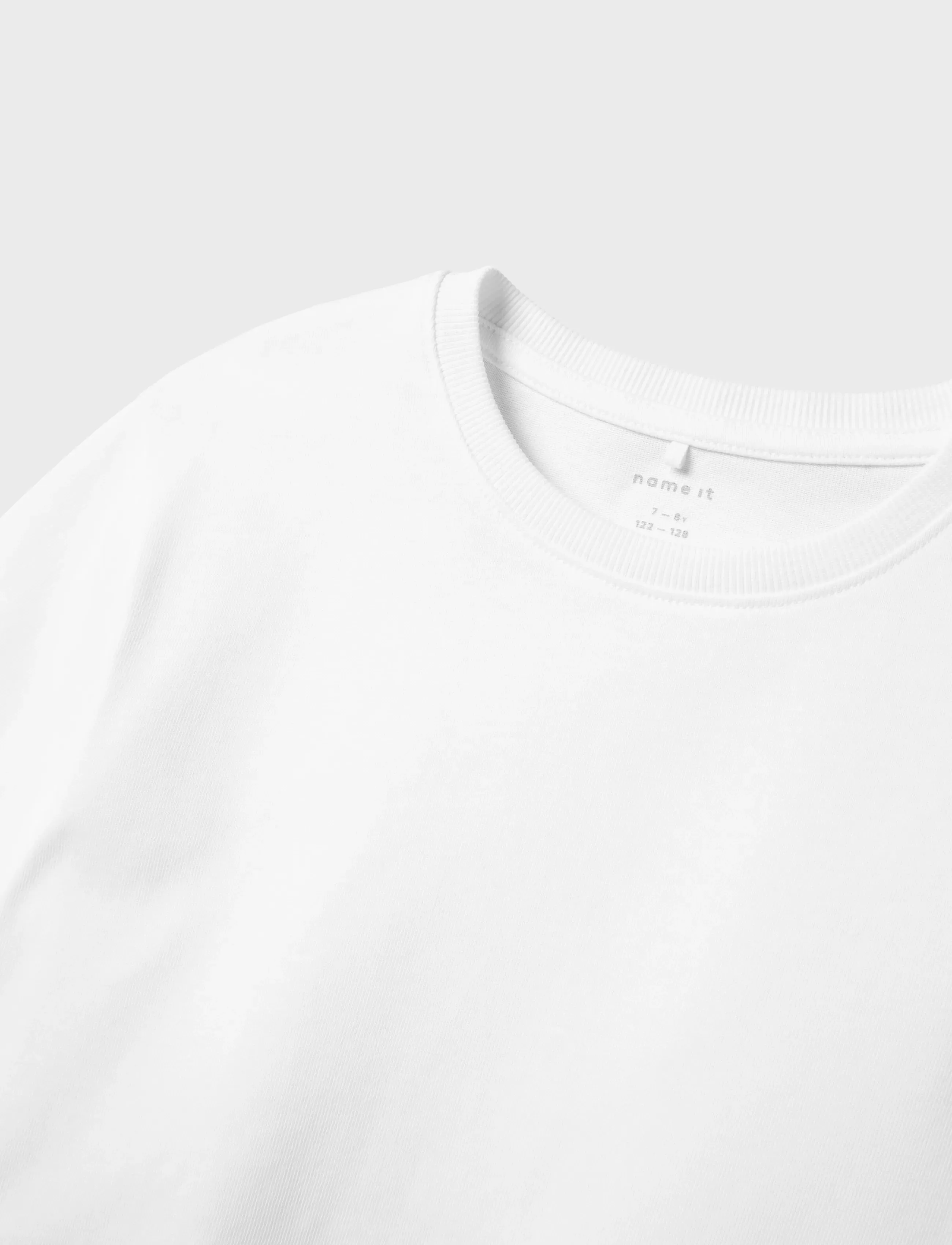 name it - NKFGREGA SS NREG TOP NOOS - short-sleeved t-shirts - bright white - 5