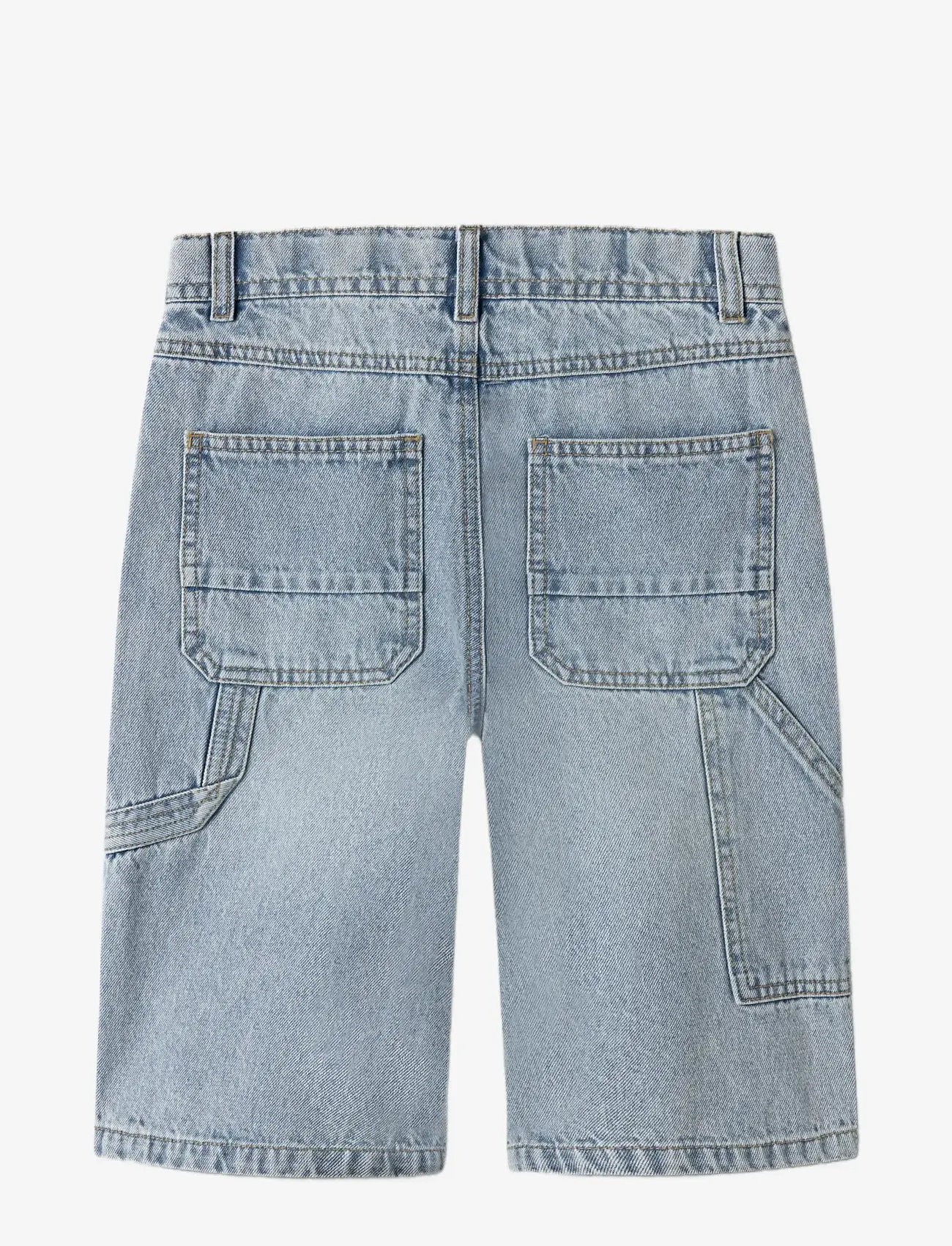 name it - NKMRYAN DNM BERMUDA 3800-IM NOOS - jeansshorts - light blue bleached denim - 1