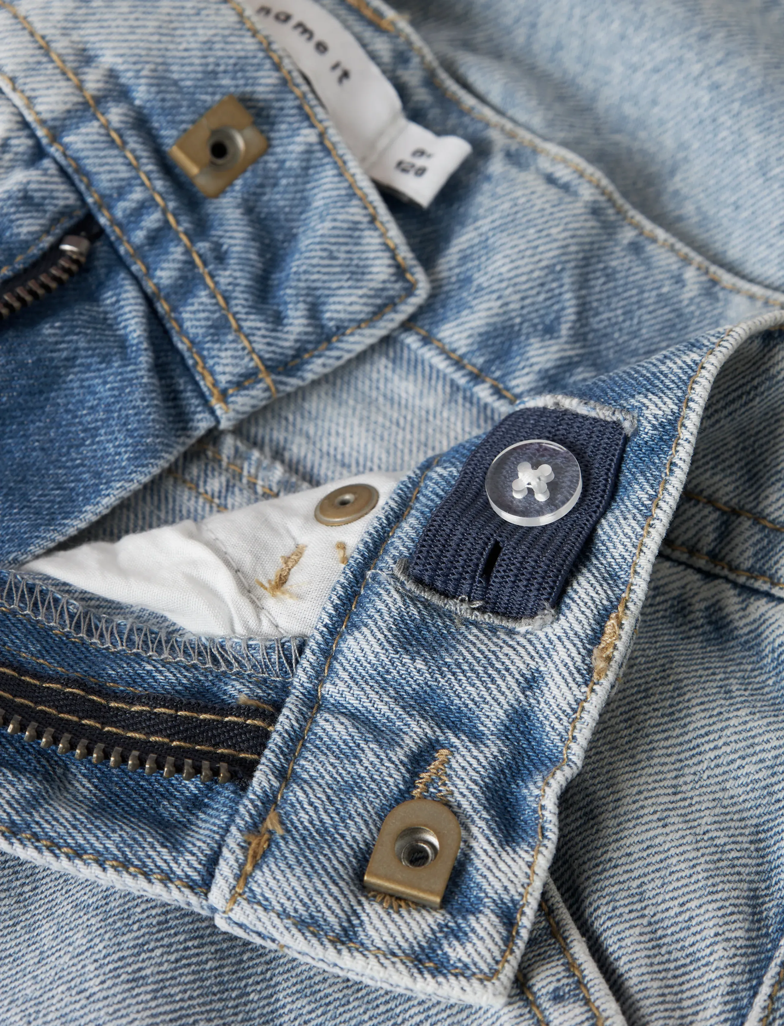 name it - NKMRYAN DNM BERMUDA 3800-IM NOOS - lühikesed teksapüksid - light blue bleached denim - 5