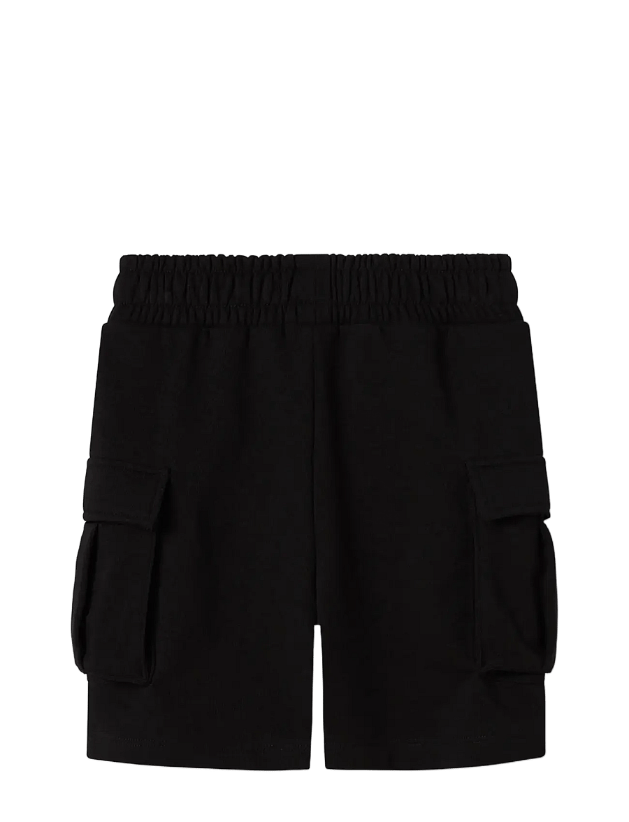 name it - NKMOLLIE CARGO SHORTS UNB NOOS - cargo shorts - black - 1