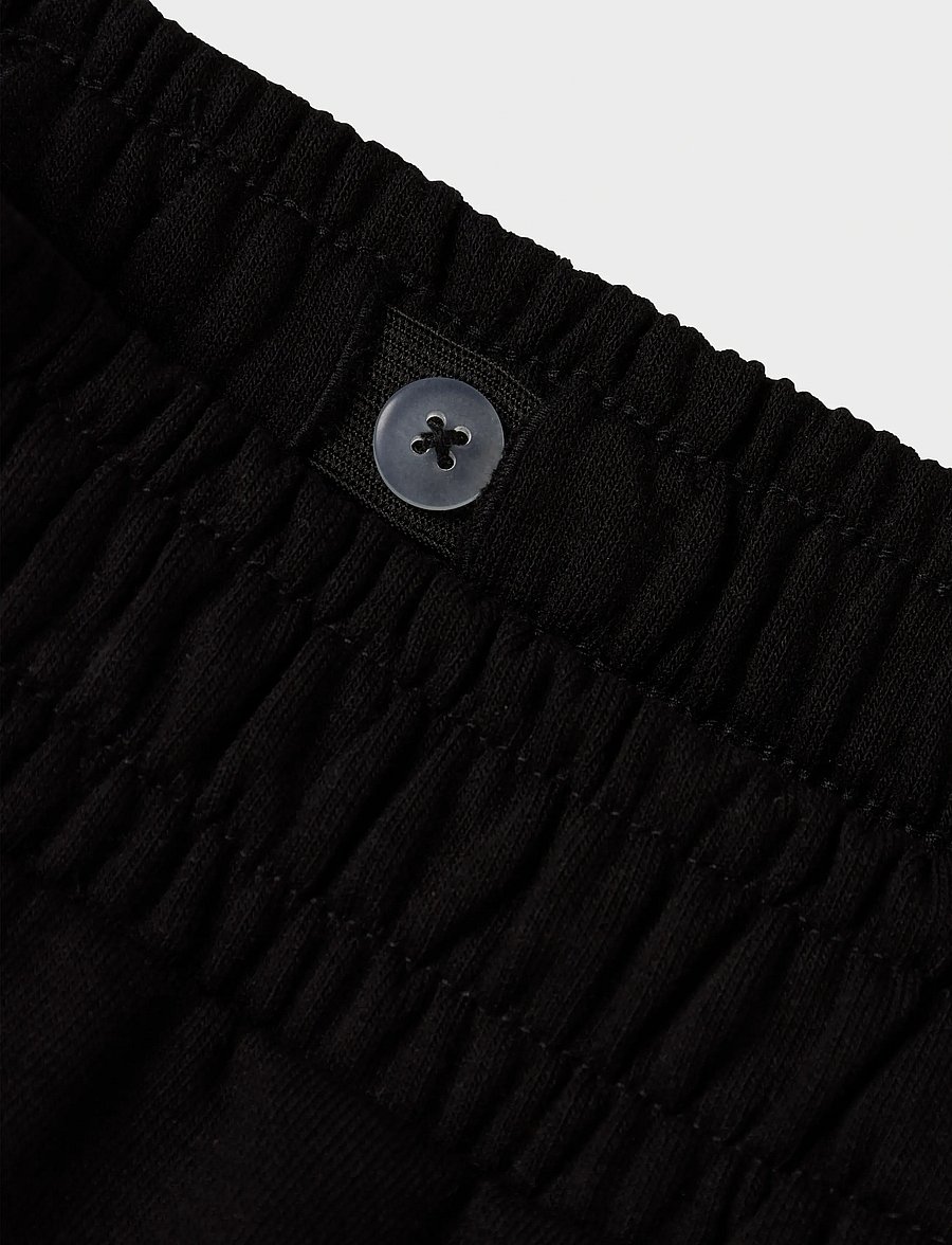 name it - NKMOLLIE CARGO SHORTS UNB NOOS - cargo shorts - black - 3