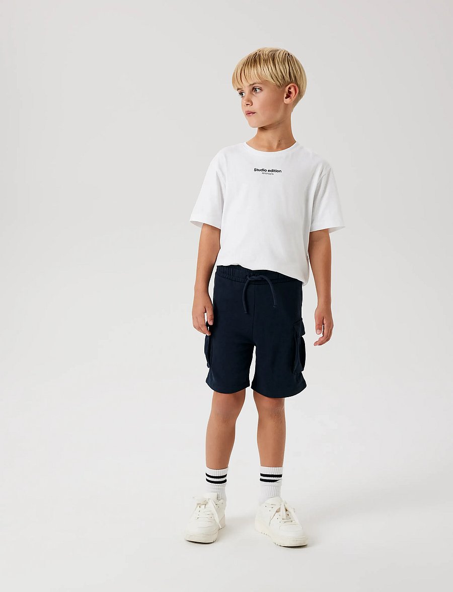 name it - NKMOLLIE CARGO SHORTS UNB NOOS - cargo shorts - dark sapphire - 5