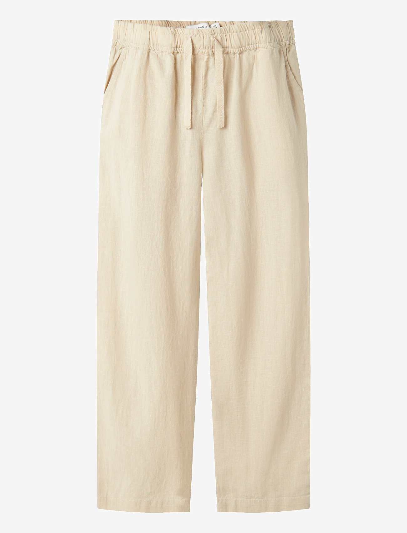 name it - NKMFALINNEN PANT - leinen-kleidung - peyote - 0