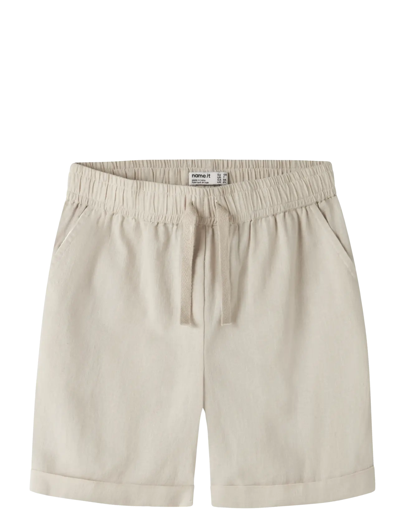 NAME IT Nkmfalinnen Shorts Beige - 152 - Kinder