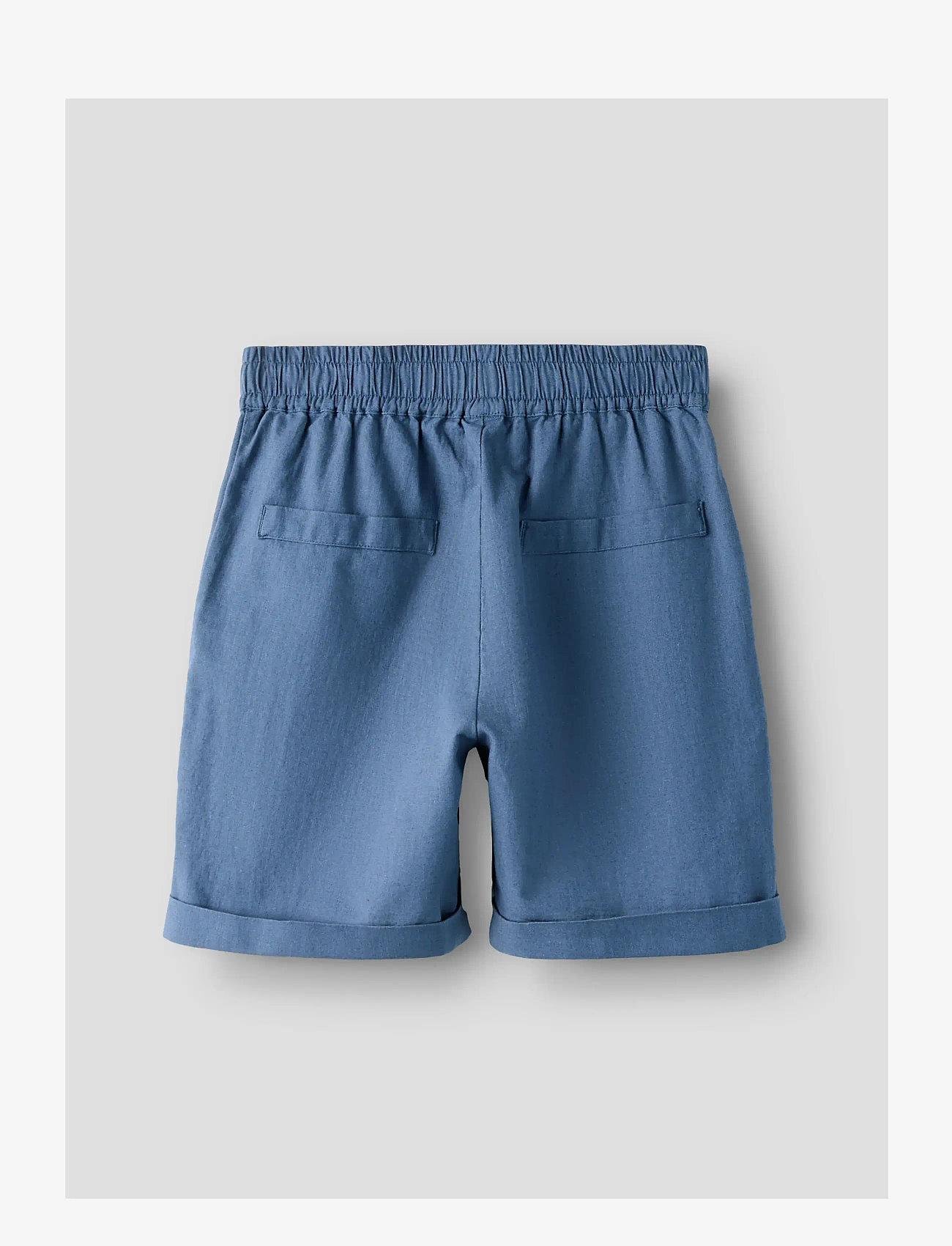 name it - NKMFALINNEN SHORTS - casual shorts - vintage indigo - 1
