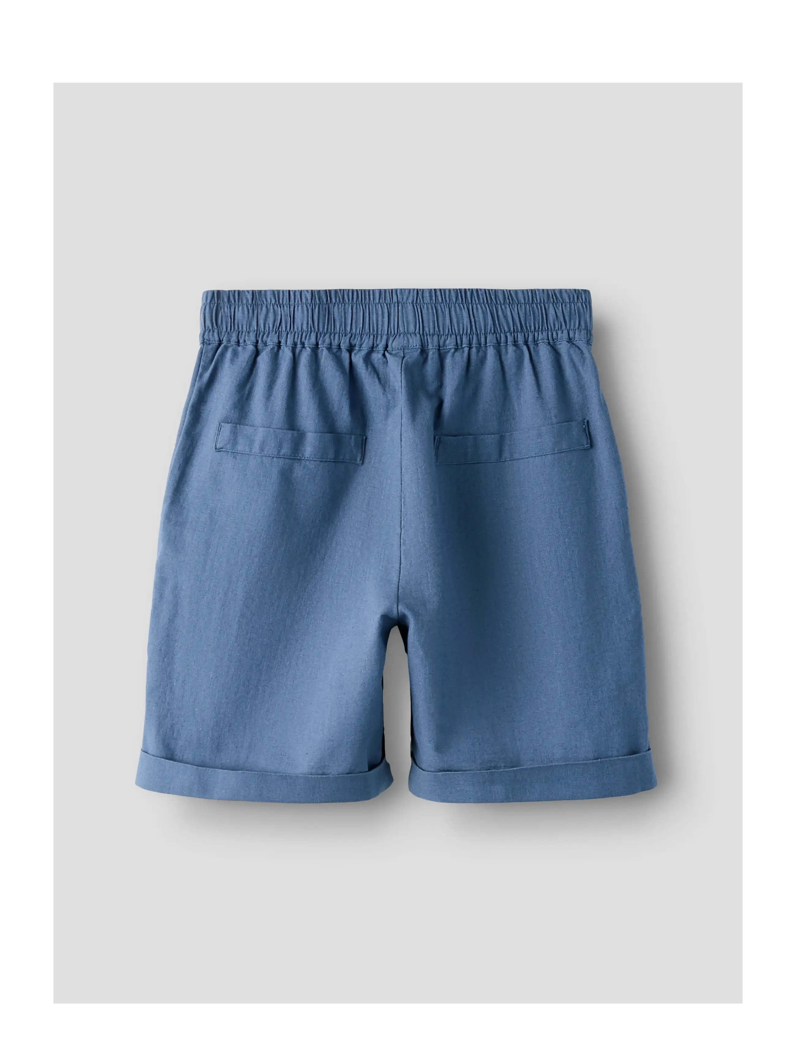 name it - NKMFALINNEN SHORTS - lühikesed vabaajapüksid - vintage indigo - 1