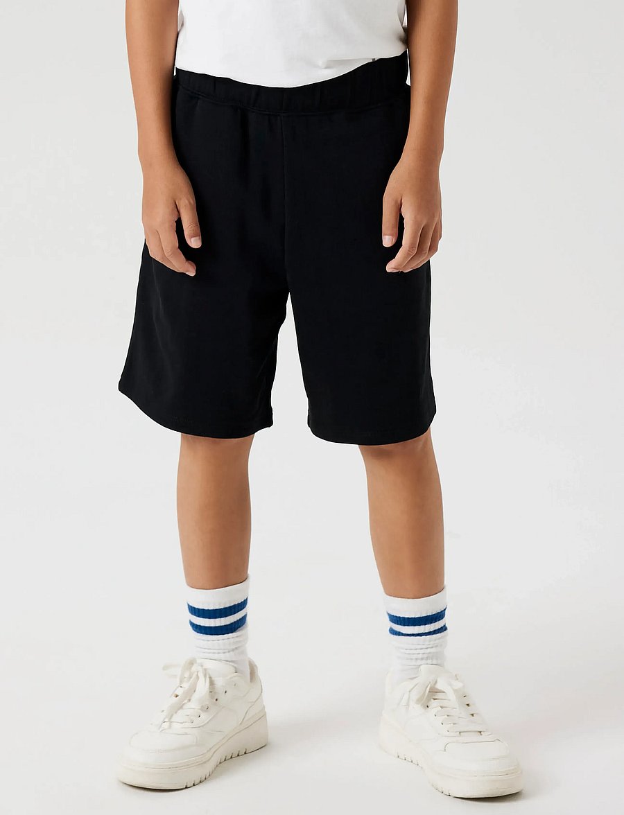 name it - NKNCYBER SWEAT SHORTS UNB NOOS - shorts en molleton - black - 2