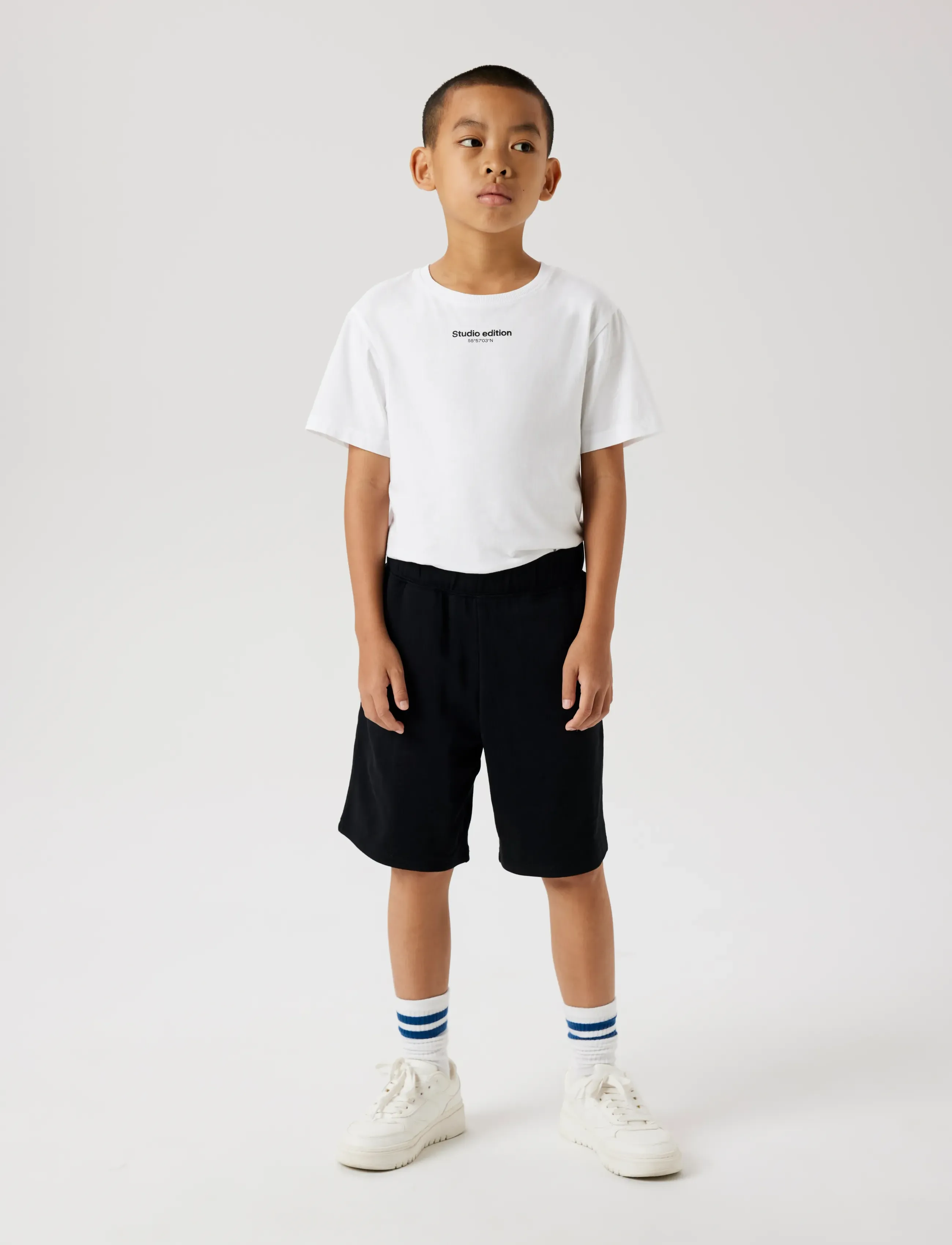 name it - NKNCYBER SWEAT SHORTS UNB NOOS - shorts en molleton - black - 3