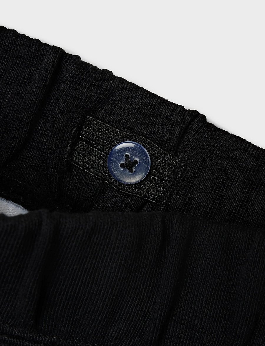 name it - NKNCYBER SWEAT SHORTS UNB NOOS - shorts en molleton - black - 4