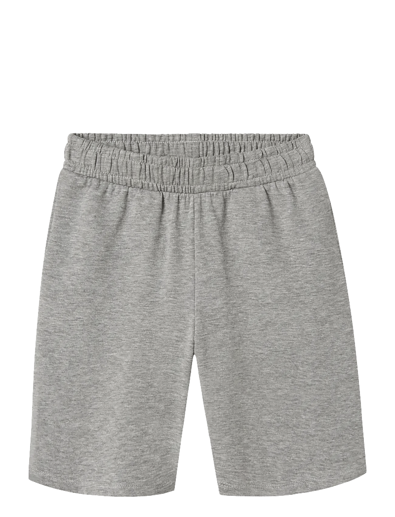 name it - NKNCYBER SWEAT SHORTS UNB NOOS - sweatshorts - grey melange - 0