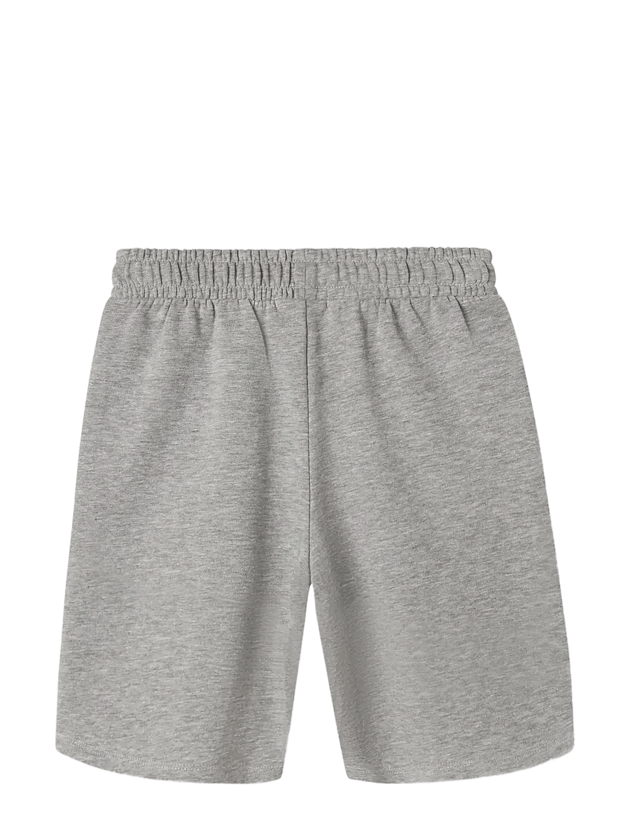 name it - NKNCYBER SWEAT SHORTS UNB NOOS - sweatshorts - grey melange - 1